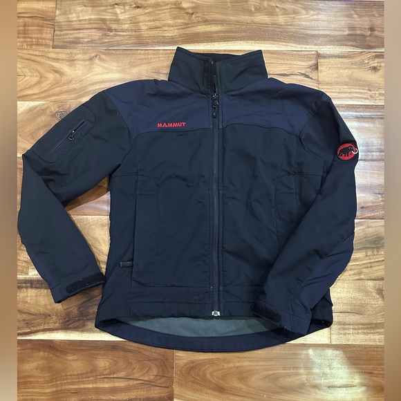 Mammut Softtech Women`s Softshell Black Jacket Size Small - Picture 1 of 11